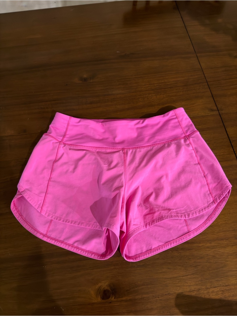 Women's LULULEMON Pink Running Shorts